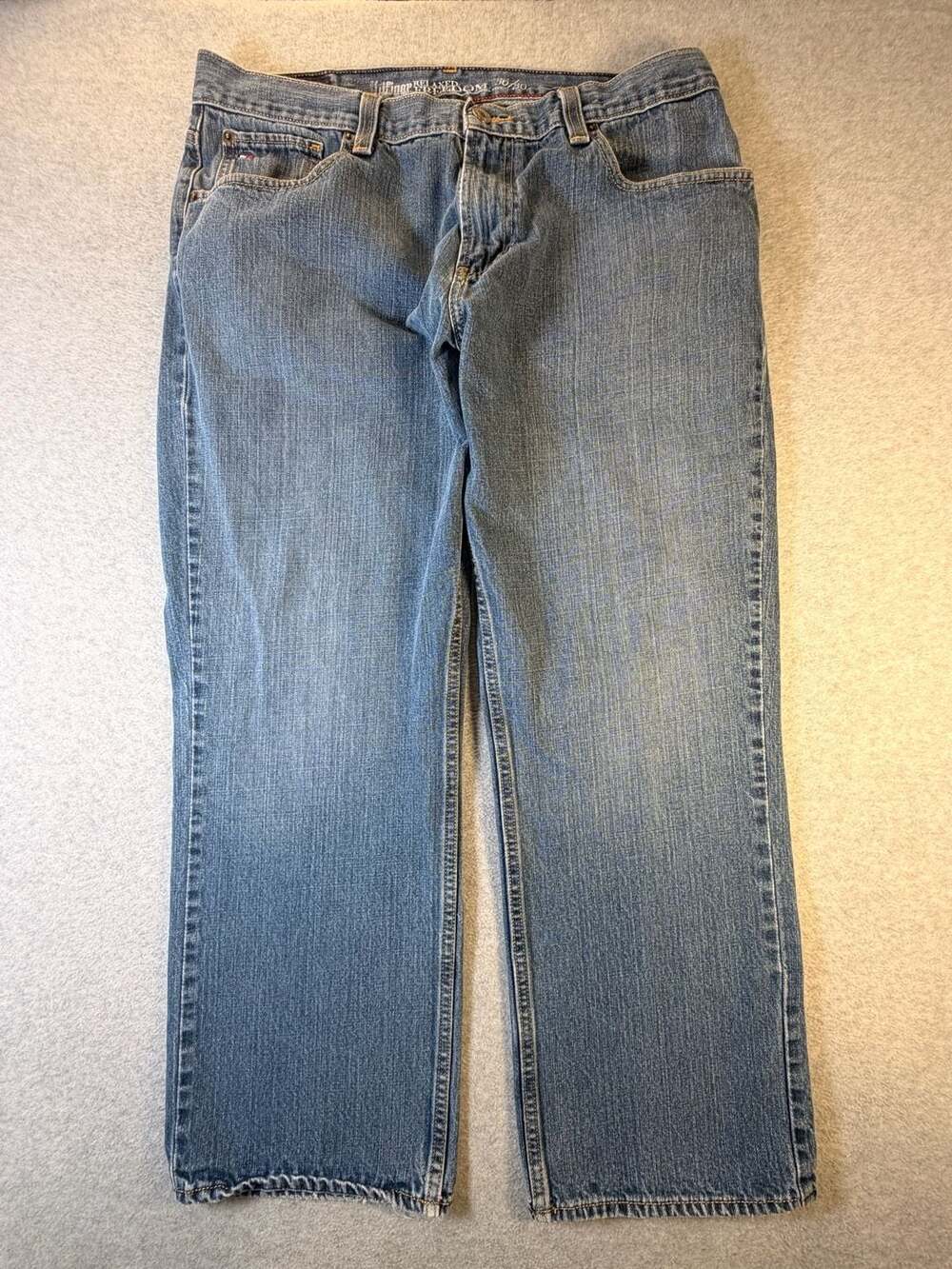 Tommy Hilfiger Relaxed Freedom Blue Denim Jeans Men's 36x30